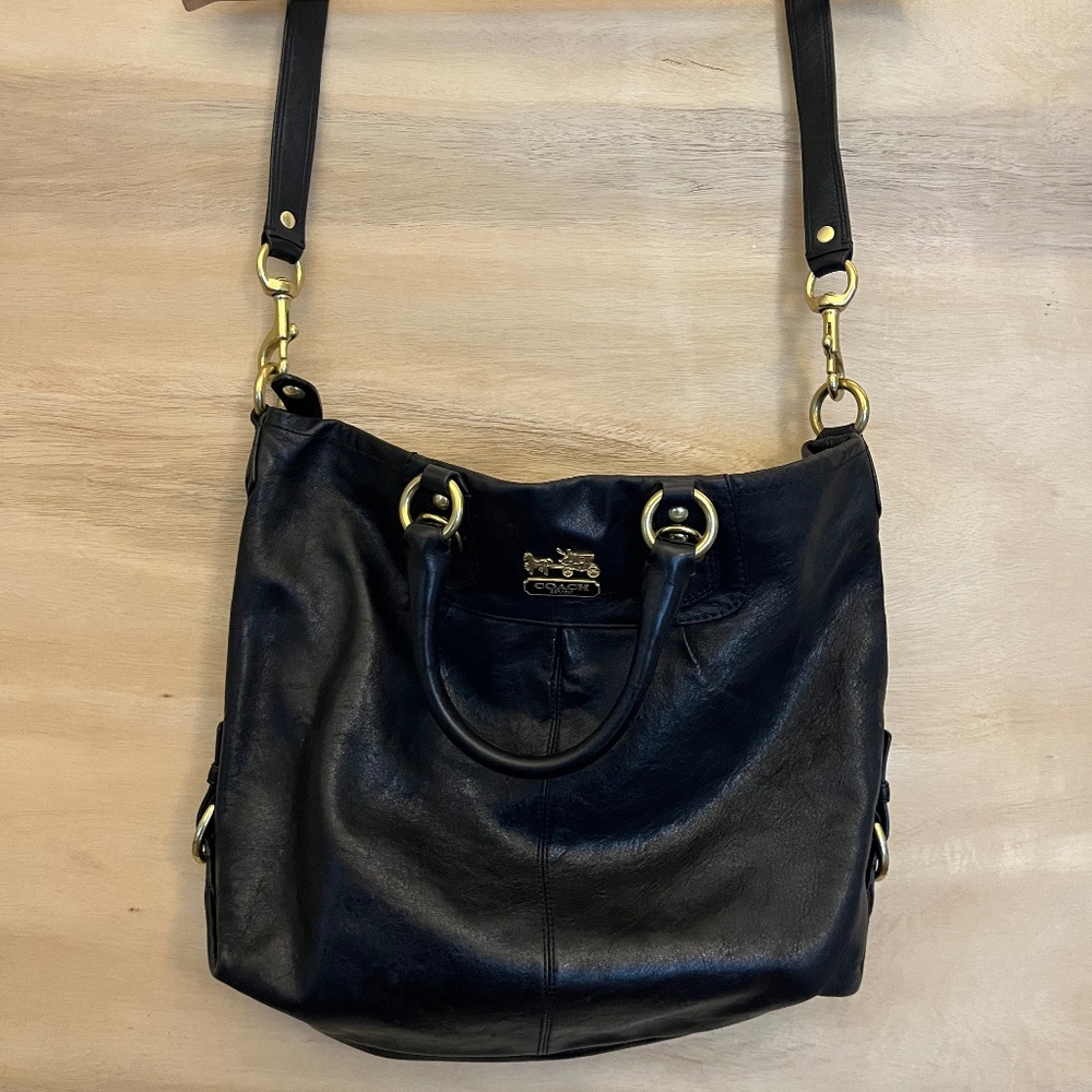 Coach Madison Leather Julianne Tote